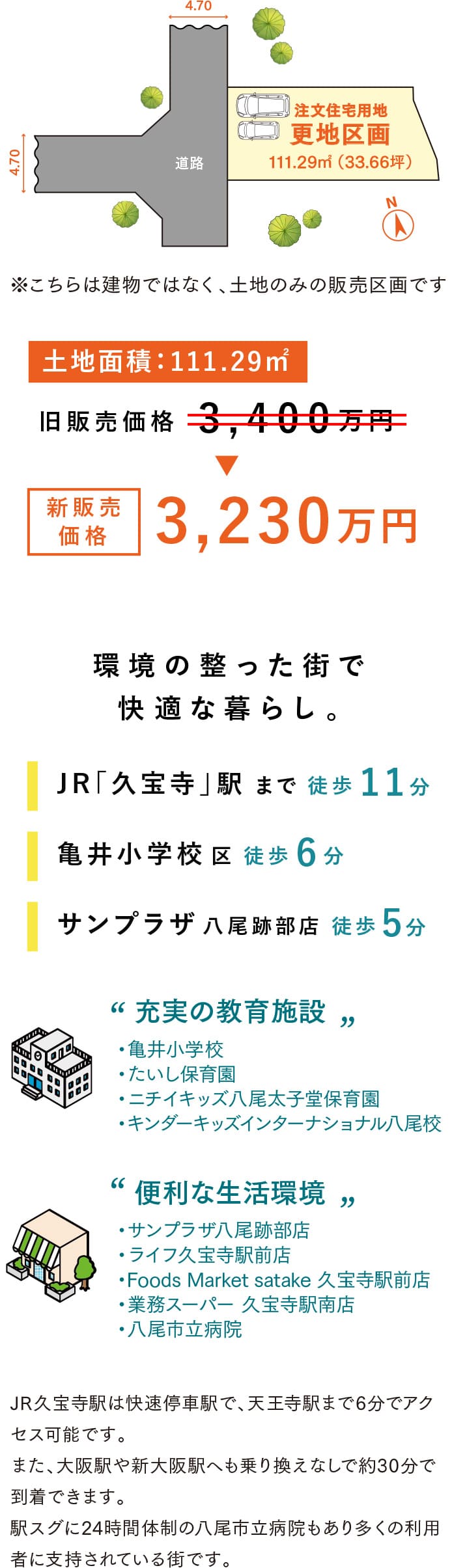 注文住宅用地のご案内